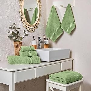 Premium Turkish Cotton 2 Pack Bath Towel Set – 27 x 54 inch, Luxurious Hotel Spa