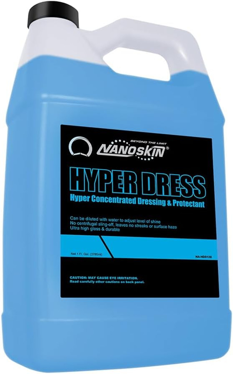 HYPER DRESS Hyper Concentrated Dressing 1 Gallon | Works on Vinyl, Rubber, Plast