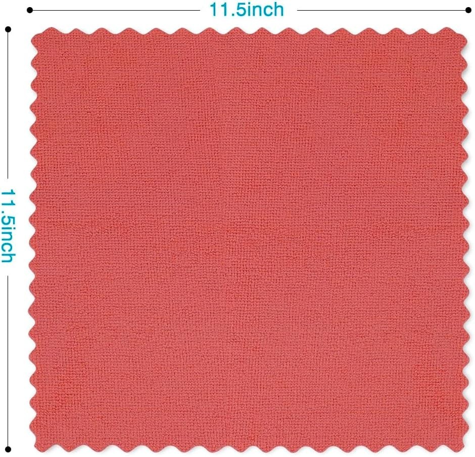 50 Pack Durable Microfiber Towels – Machine Washable, Ideal for Heavy-Duty Use