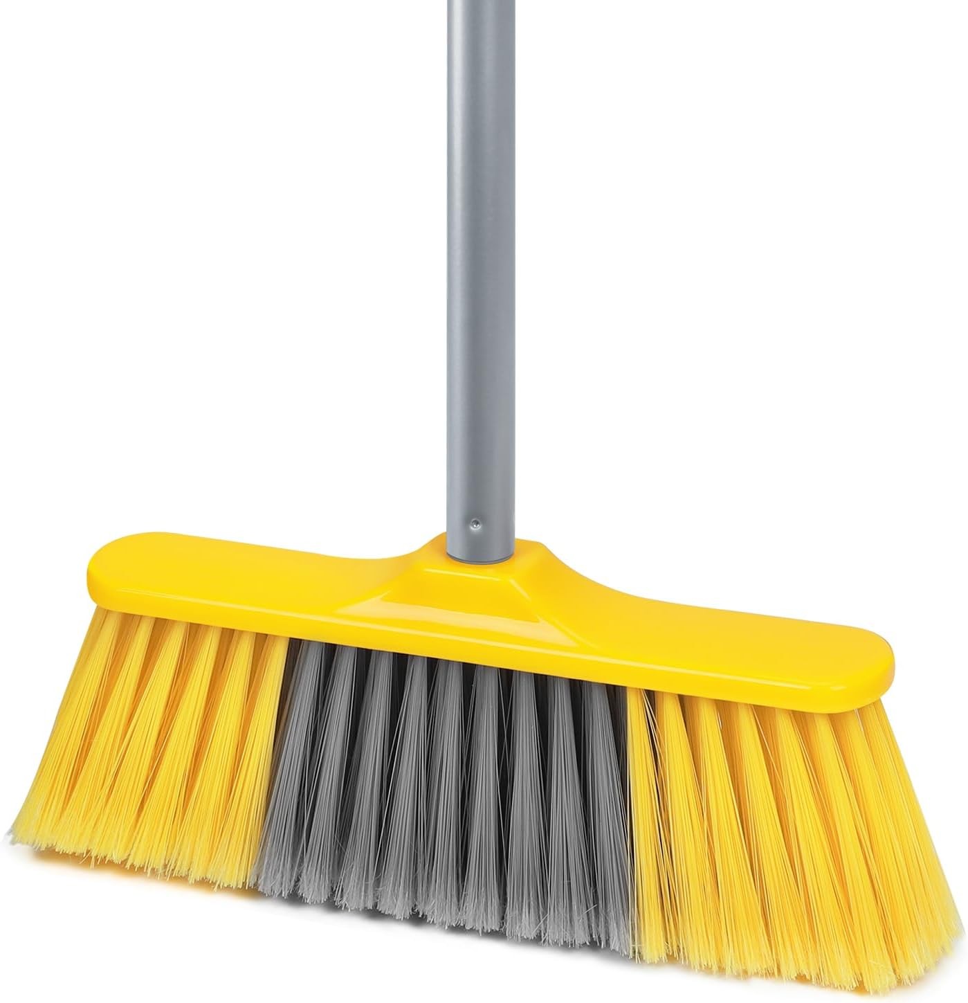 Indoor Broom for Floors 55” Soft Bristle Brooms for Sweeping Indoor/Outdoor to