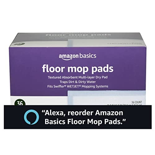 “36 Count Floor Mopping Pads for Swiffer WetJet – Compatible, Reusable, High Abs