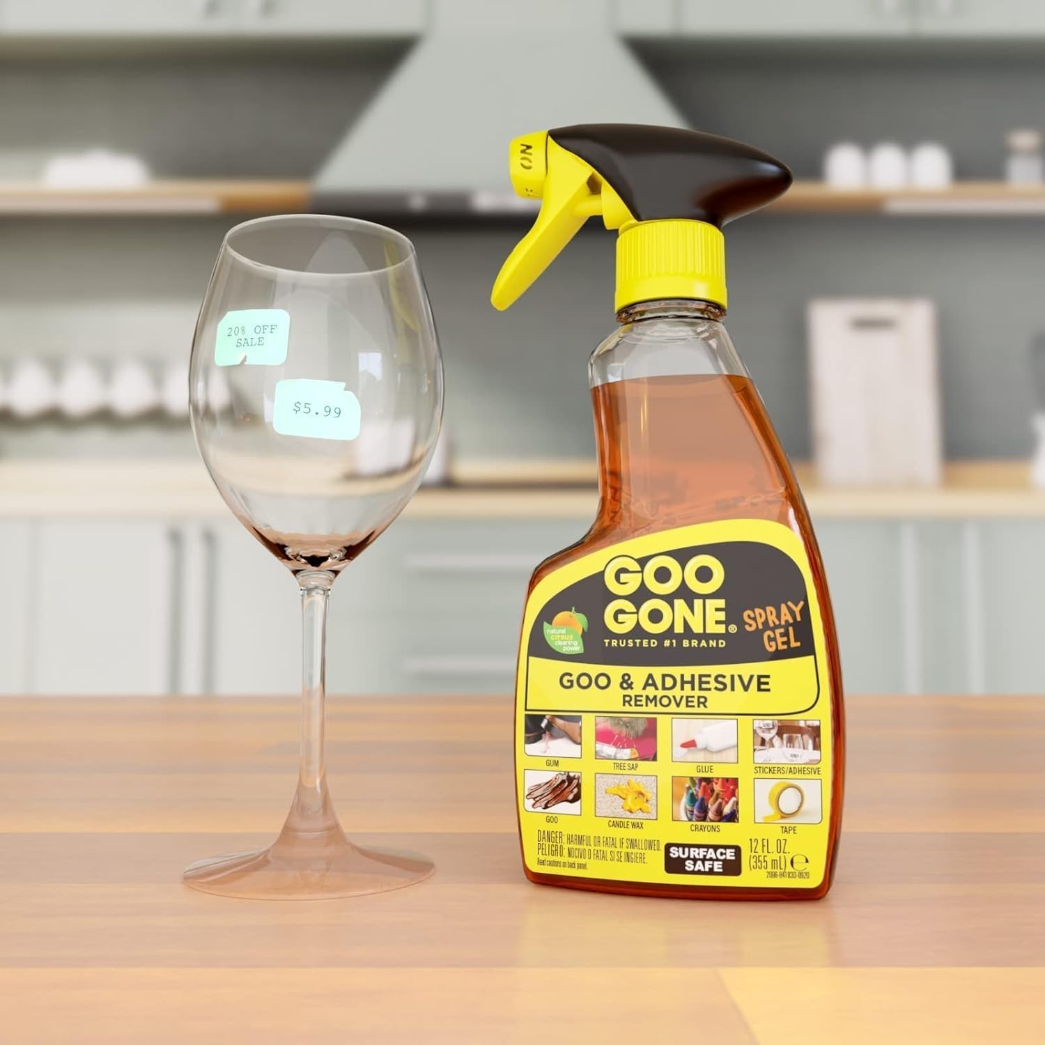Goo Gone Automotive Adhesive Remover, & Grime Cleaner for Bumper 12 B0F1DXKFL OZ