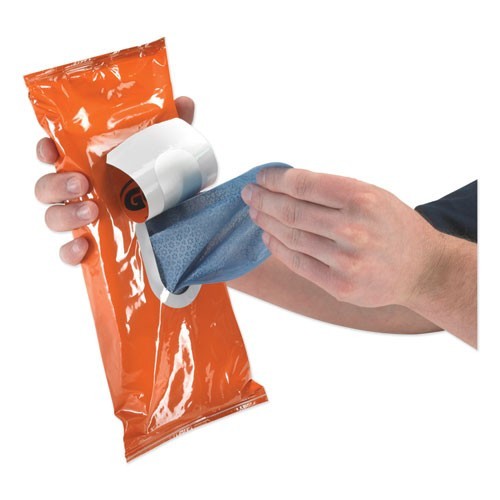 Gojo Fast Towels, 2-Ply, 7.75×11 In, Fresh Citrus, 60/Pack, 6 Packs/CT