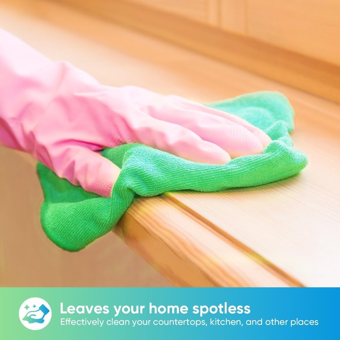 Versatile 12 Pack Green Microfiber Towels – Lint-Free & Highly Absorbent