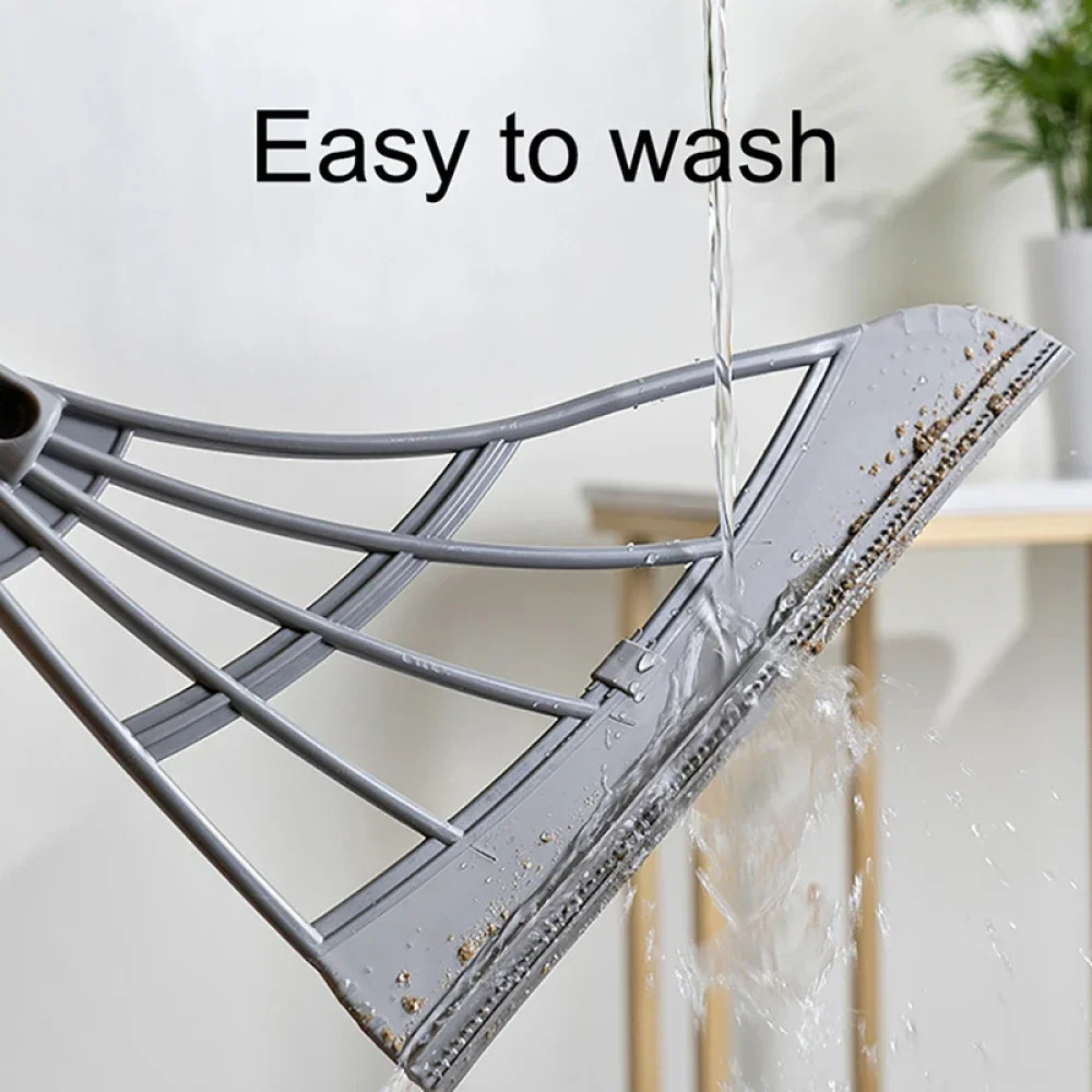 Silicone Magic Wiper Broom, Multi-purpose Floor Glass Bathroom Cleaning Tool