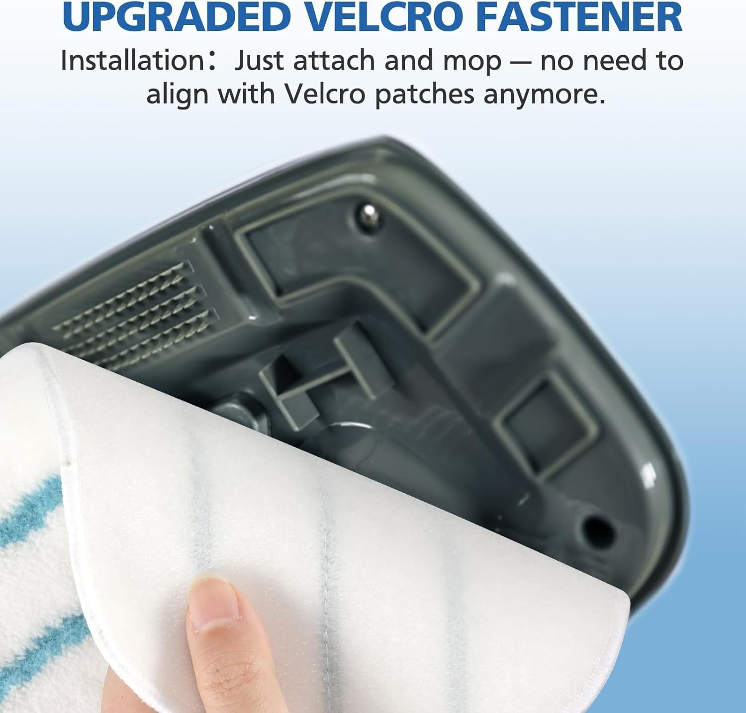 Soft Microfiber Replacement Steam Mop Pads for PurSteam ThermaPro – 6 Count
