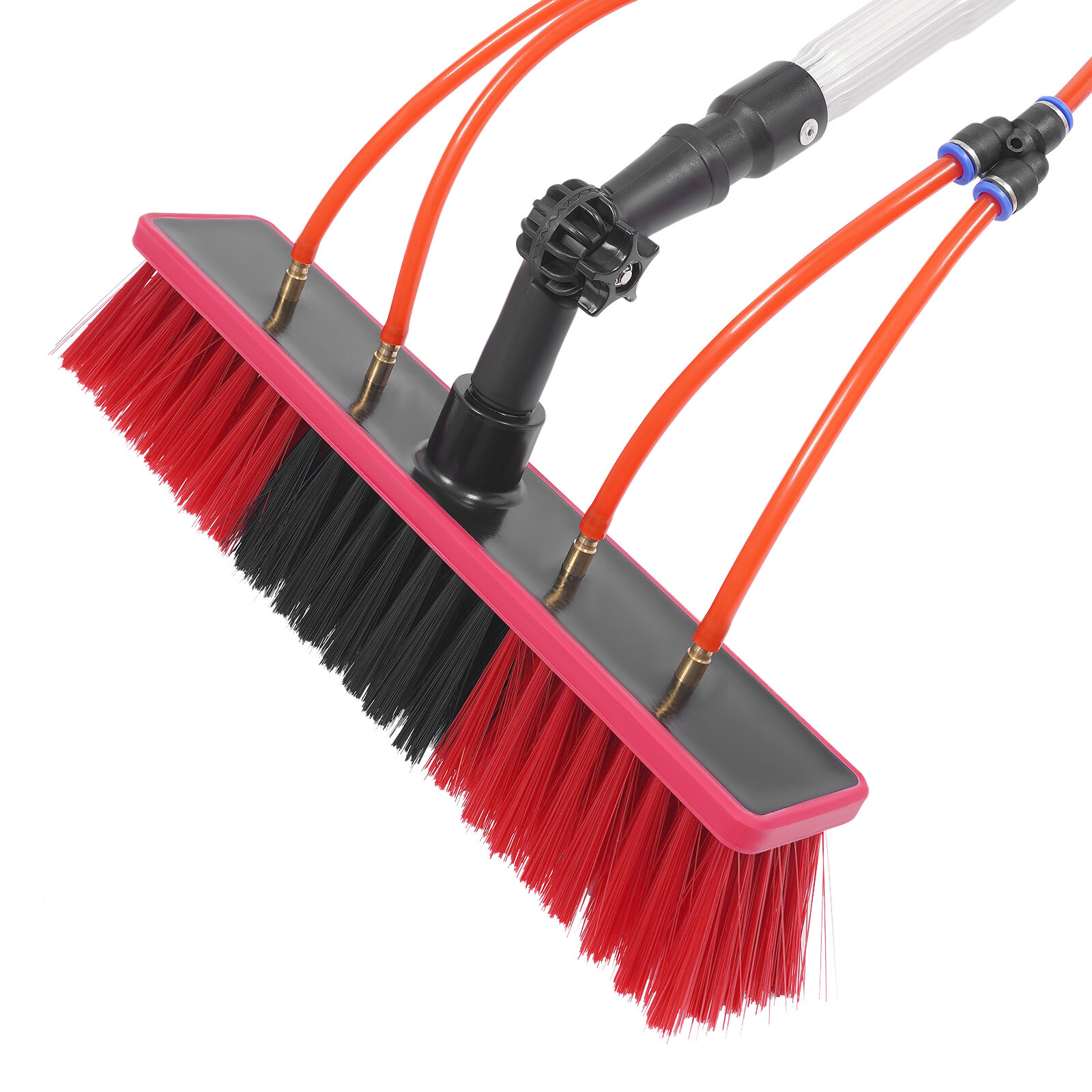 26FT Water Fed Pole Kit with Brush for Window and Solar Panel Cleaning