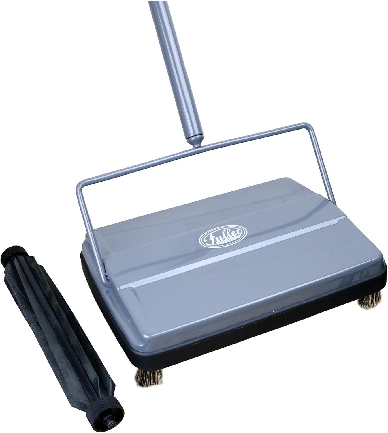 Durable 9″ Electrostatic Carpet Sweeper with Extra Rotor – Lightweight Design