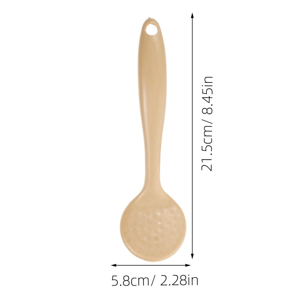 5Pcs Lightweight Reusable PP Cleaning Brushes Household Dish Washing Tools Beige