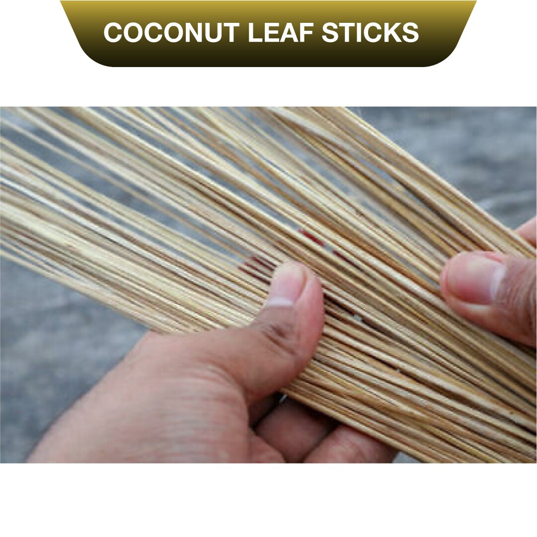 10-1000 pieces Coconut dried leaf 30cm sticks