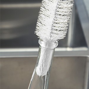 16″ Bottle Brush Cleaner for Water Bottle – Long Handle Bottle Brush for