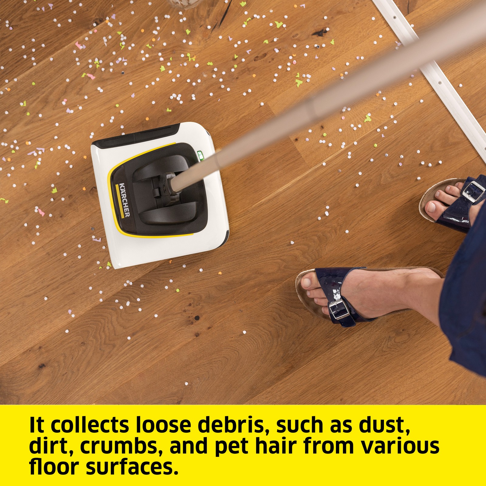 Kärcher KB 5 Cordless Multi-Surface Electric Floor Sweeper Broom – NEW