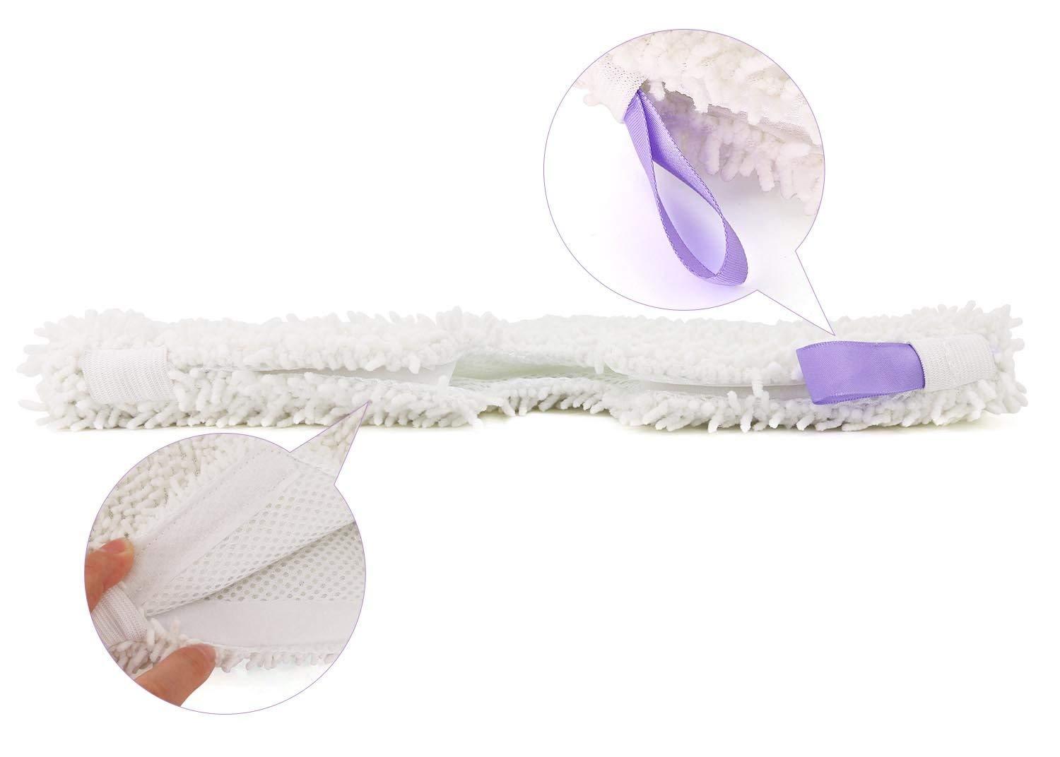 Microfiber Steam Mop Cleaning Pads for Shark Steam Pocket Mops S3500 Series