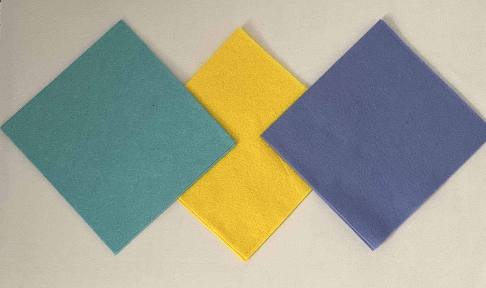 Reusable Kitchen Dish Cloth Set 3PCS Super Absorbent 38x38cm Made in Germany