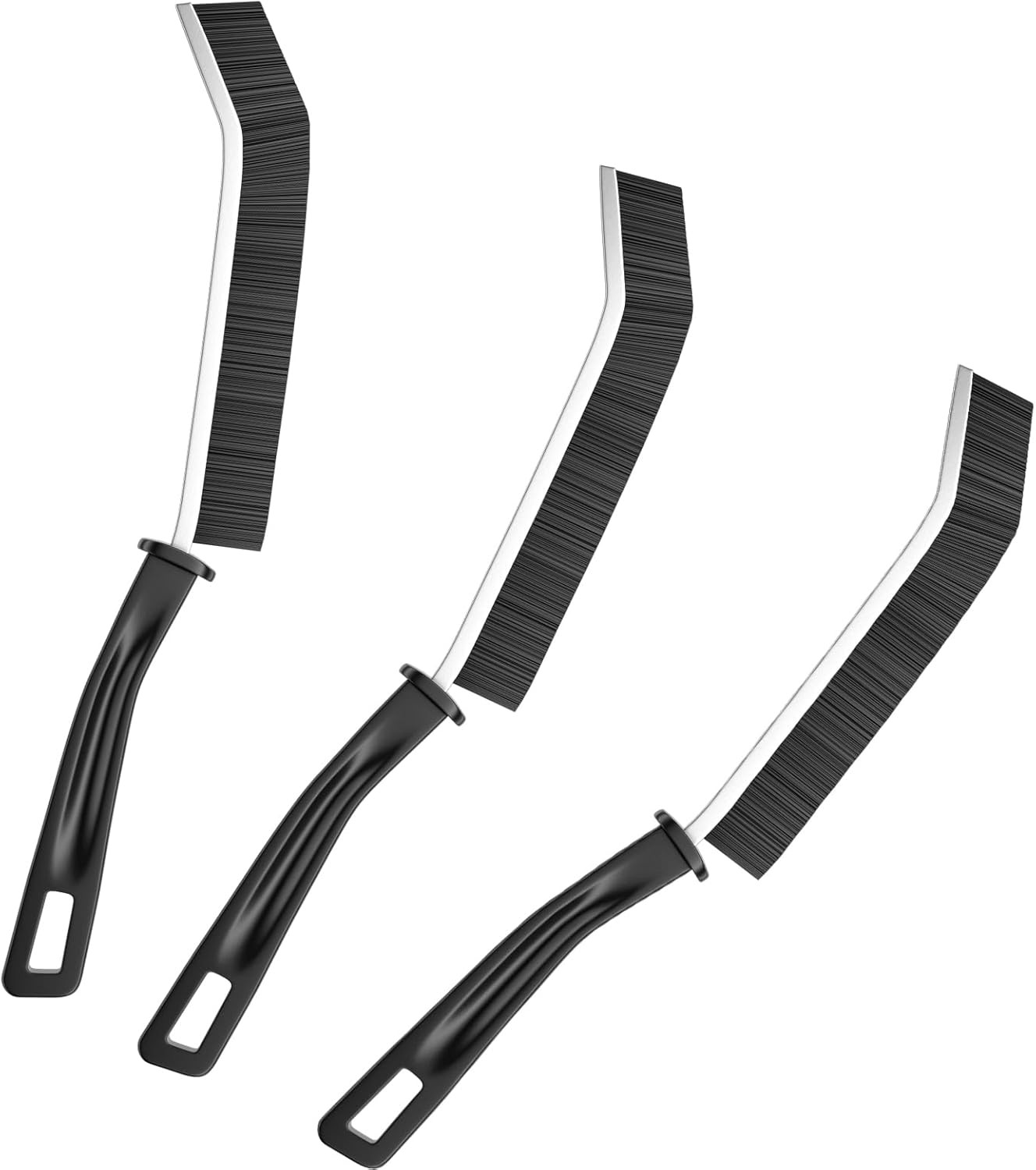 Crevice Brush Gap Cleaning Brushes, Stiff Bristle Tools for Bathroom Window