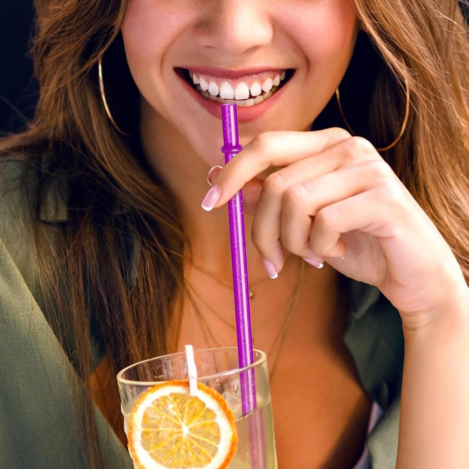 9″ Straws Replacemen Fit for Stanley 16 oz 20 oz Tumblers,Short Drinking Straw
