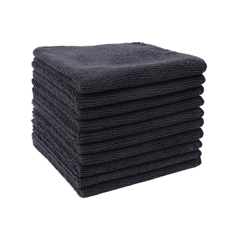 25X25Cm Microfiber Cloth for Car Drying And Glass Cleaning Without Water Label