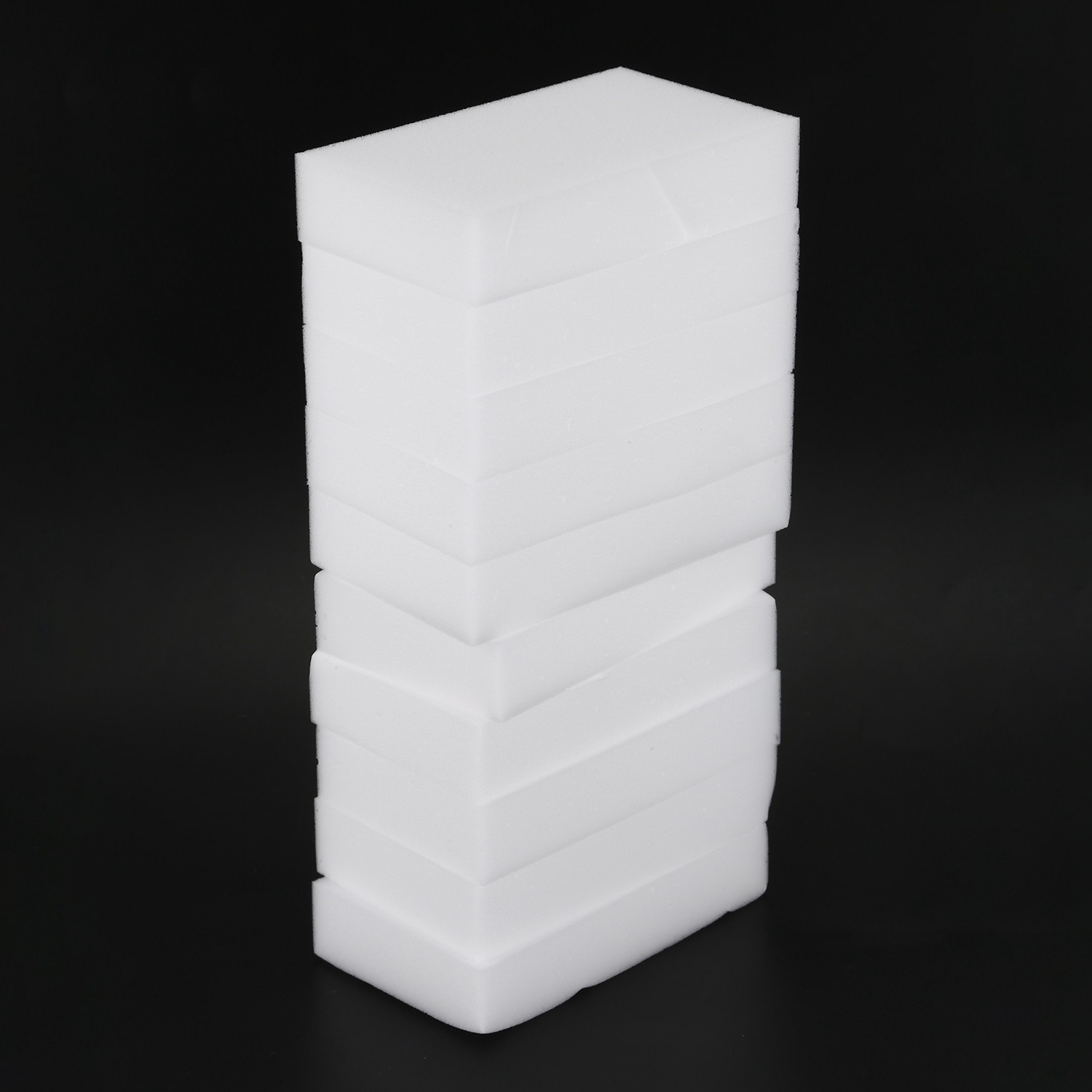 100x60x20mm 10pcs Sponge Eraser Melamine Cleaner-white W1Y26894