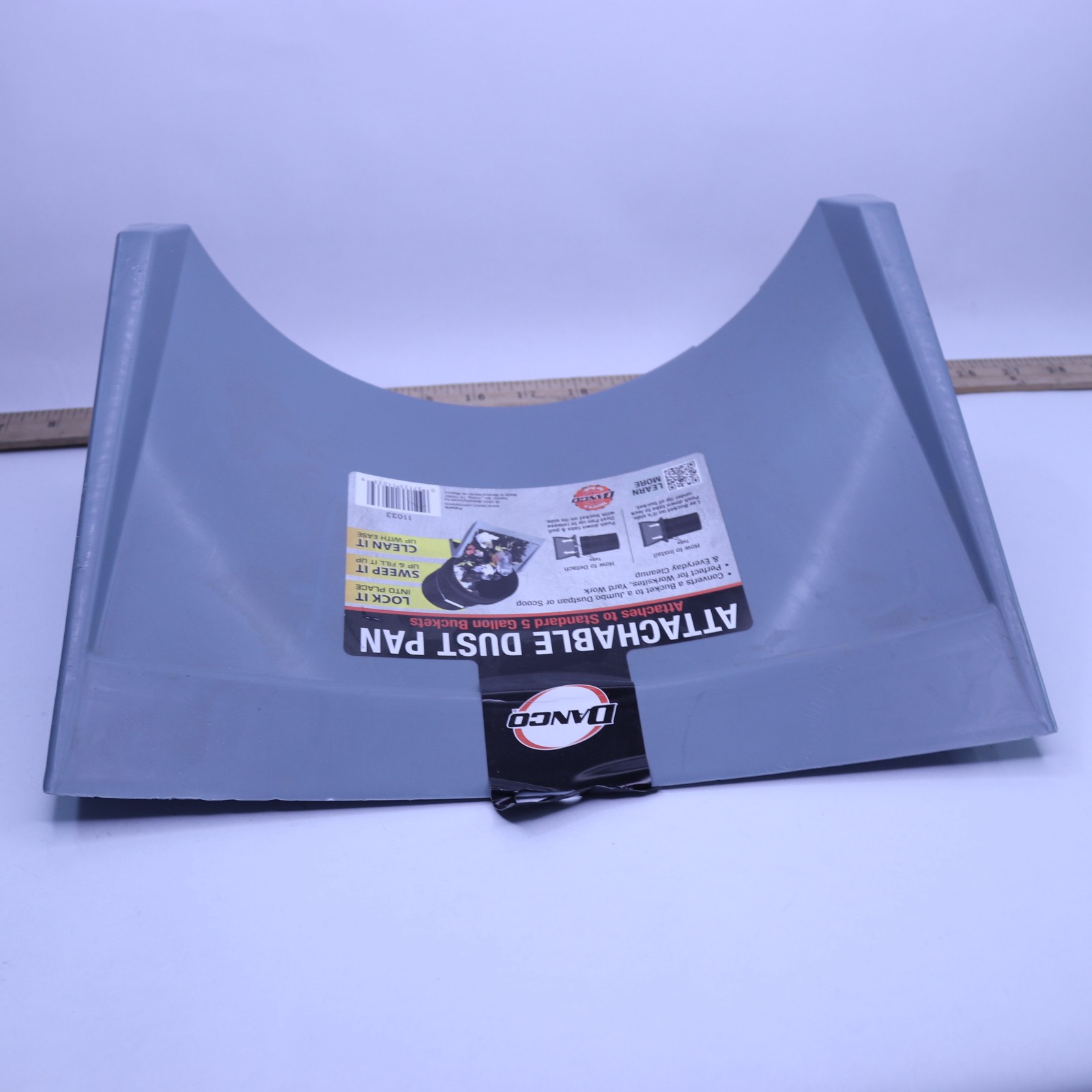 DANCO Attachable Dust Pan for 5 gal. Bucket