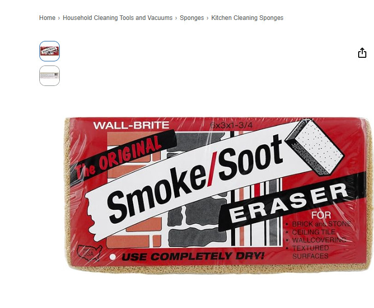 Smoke Soot Eraser Sponge – 1 Pack