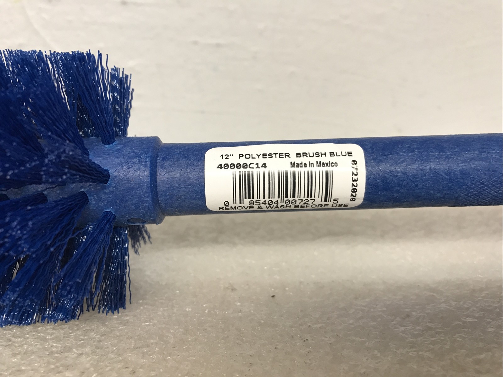 Carlisle 40000C14 Sparta 12” Blue Multi Purpose Polyester Bottle Brush New