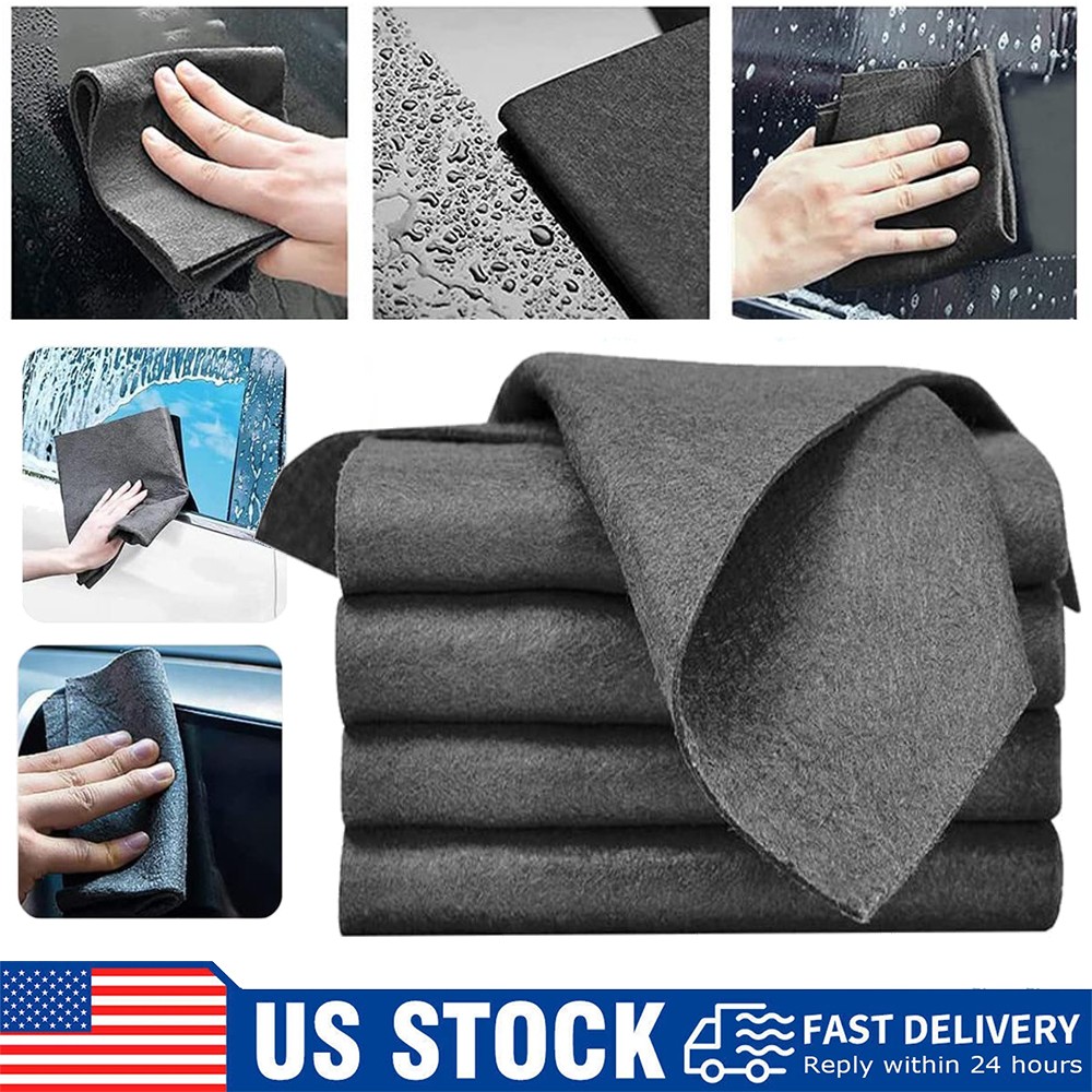 5/20x Thickened Magic Cleaning Cloth, Microfiber Cloth Reusable,Lint Free Cloth