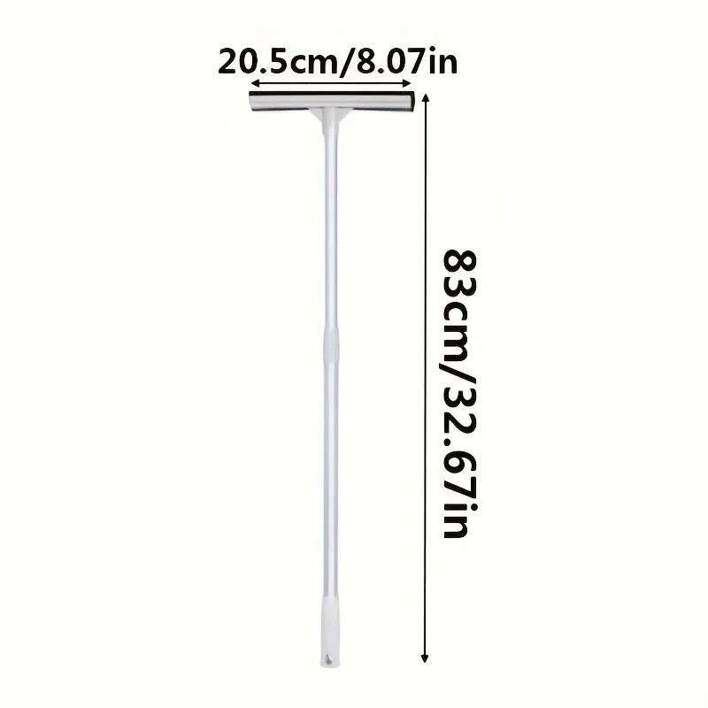 Squeegee Window Cleaner Car Home 2in1 Window Cleaning Tool Extension Pole 49’’