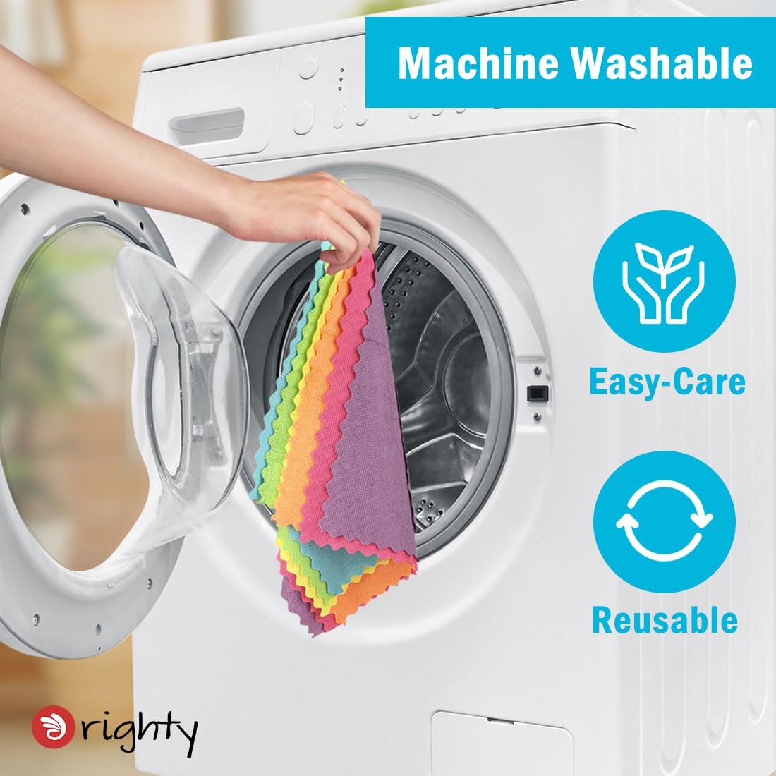 Ultra Soft Microfiber Cleaning Cloths 50 Pack Multicolor Bulk Microfiber