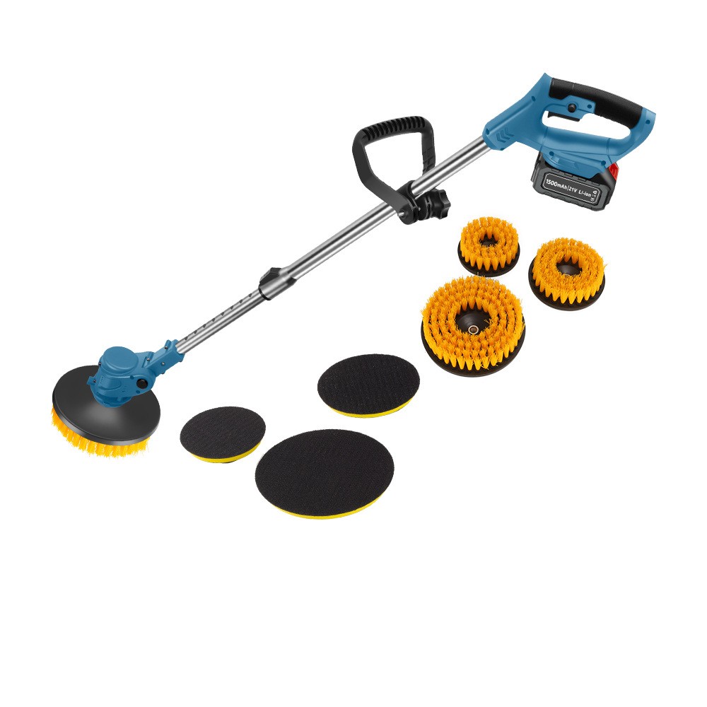 Cordless Spin Scrubber Turbo Scrub Electric Cleaning Brush Carpet Floor Cleaning