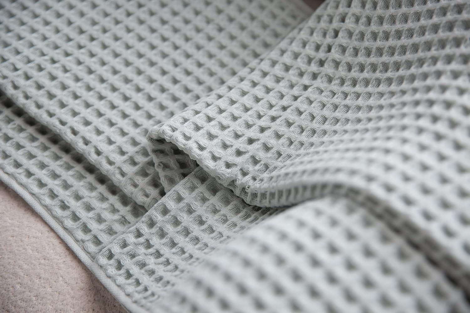 Waffle Cotton Bath Towels-100% Turkish Cotton, Quick Dry, Ultra Soft, Premium
