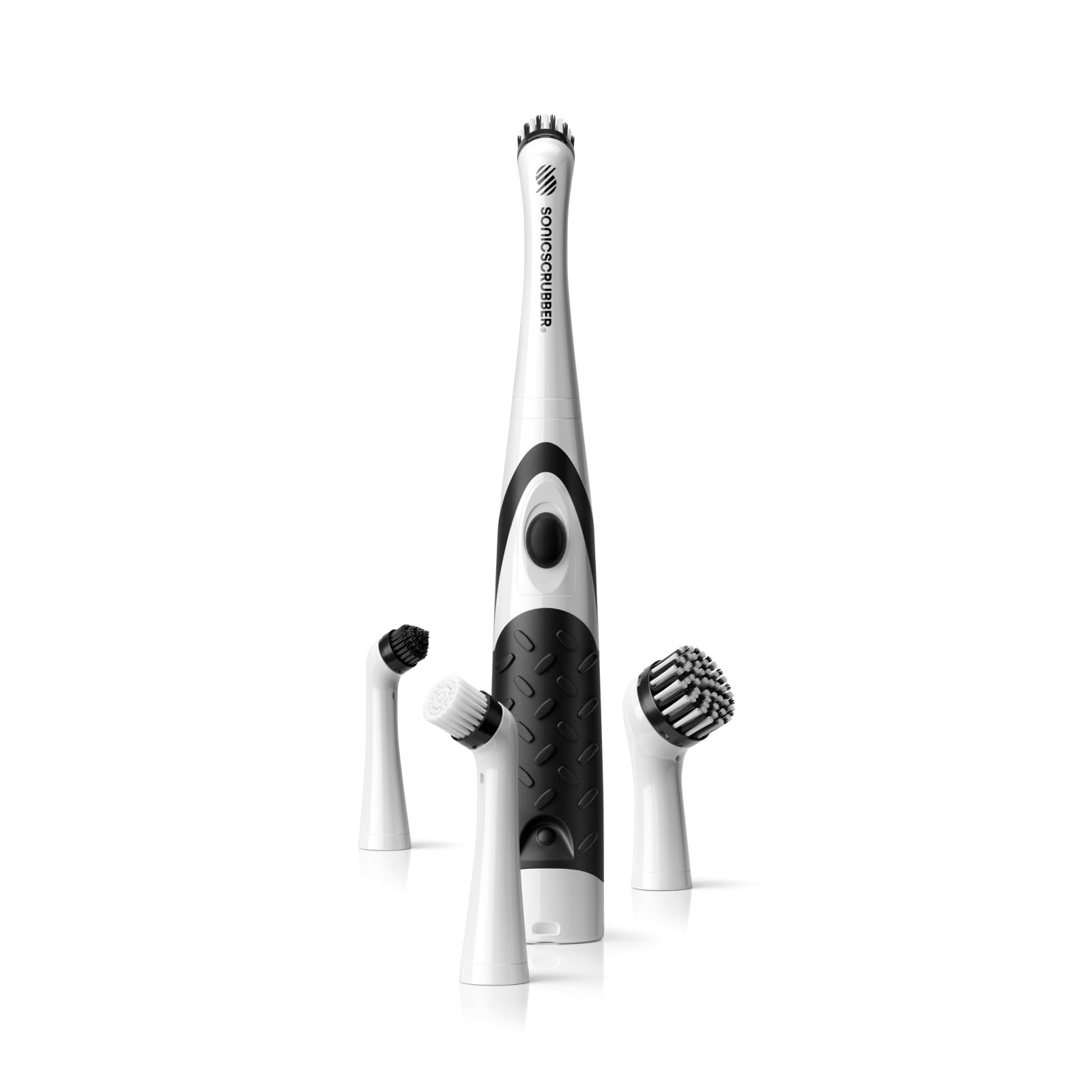 SonicScrubber Household Cleaning Brush Power Scrubber – Tool, White