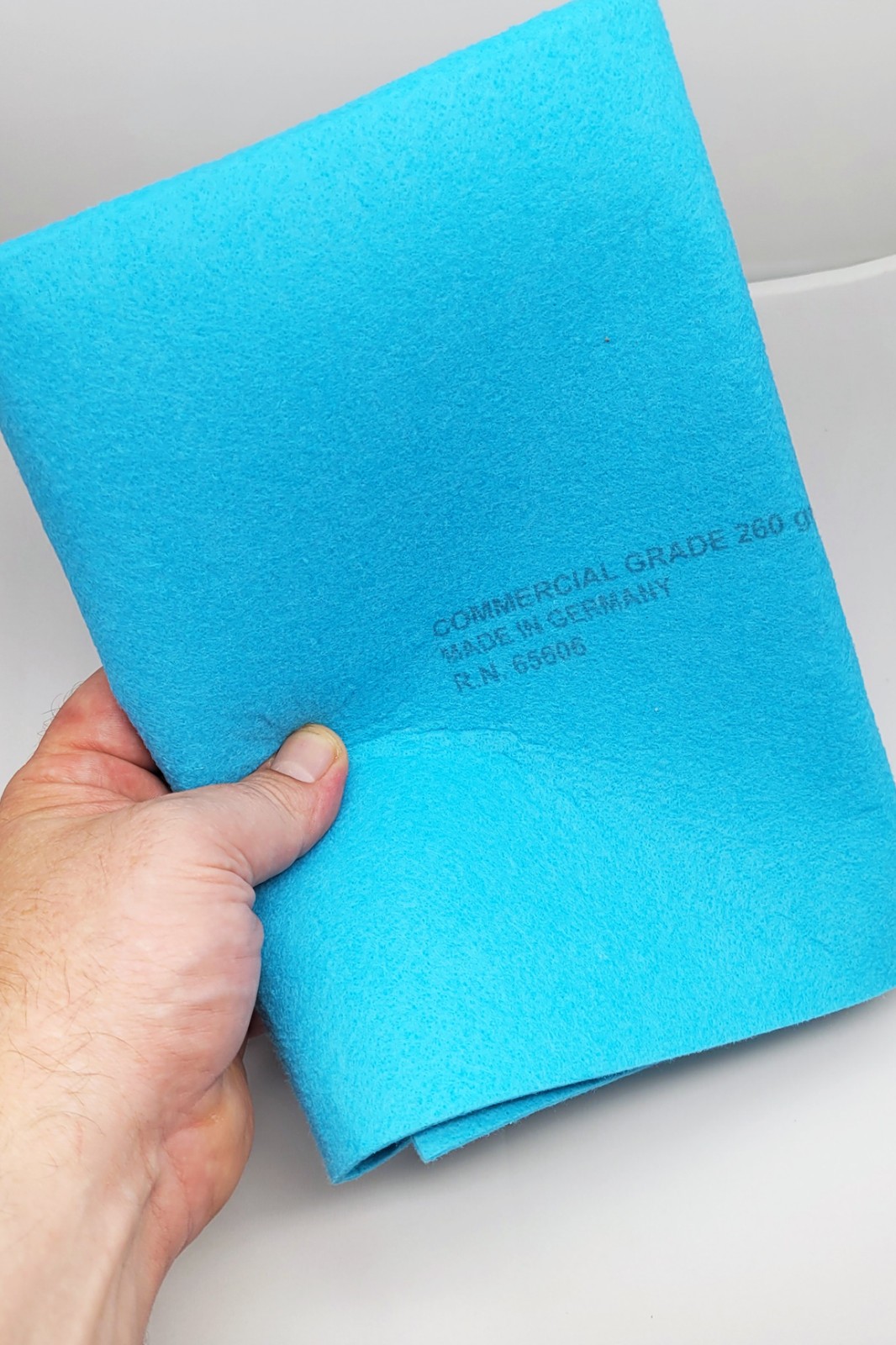 2-PACK – XL Commercial Grade German Super Shammy (AQUA) – 28″ x 20″ 260 GSM