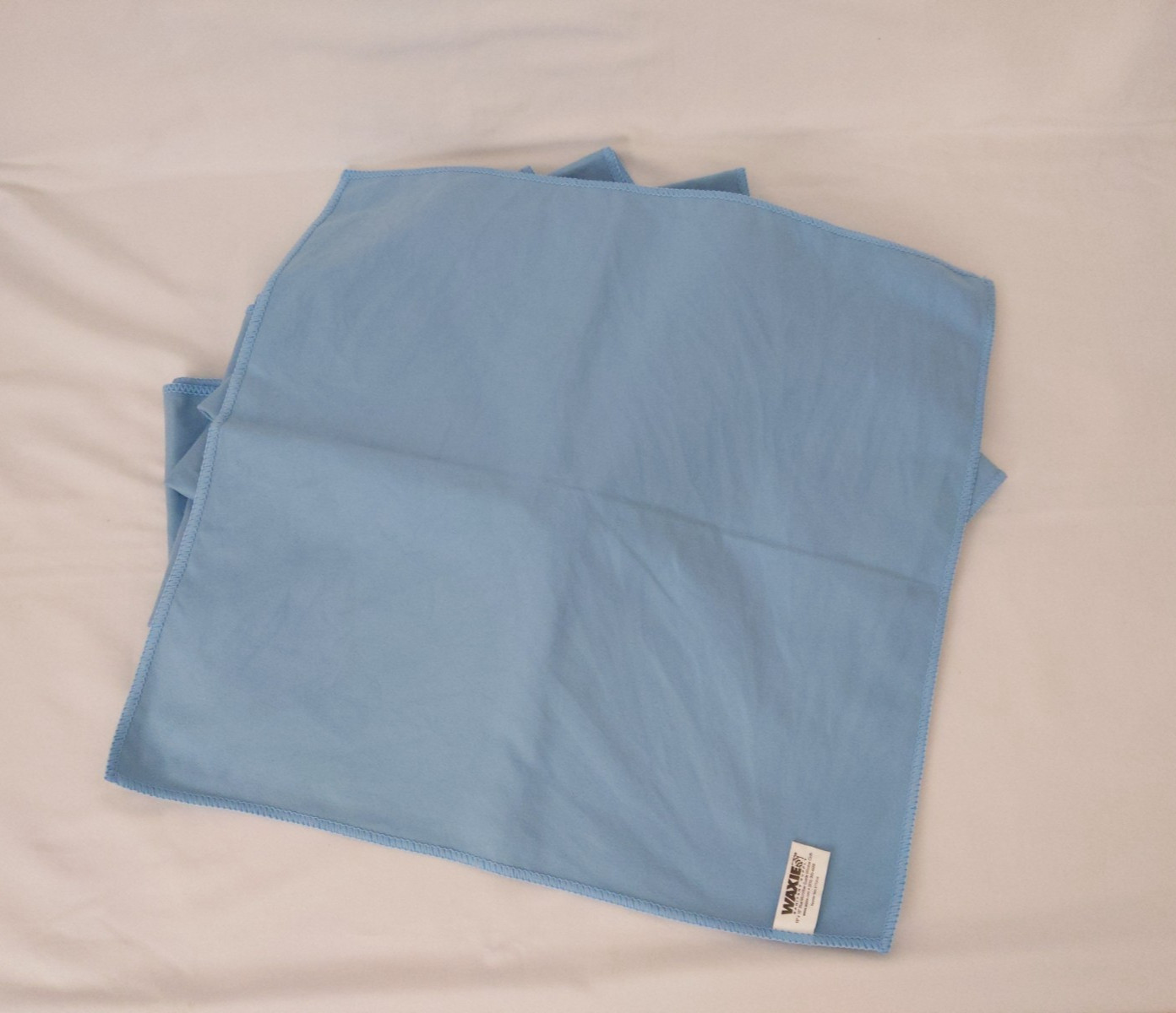 Waxie Blue Microfiber Suede Window Cloth 11 Pcs 16″ X 16″ 770410 Square