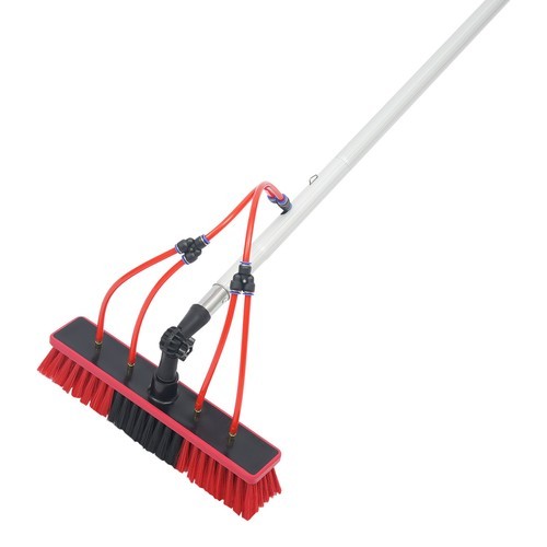 Solar Panel Window Cleaning Tool Outdoor Cleaning Brush & Pole Cleaning Kit