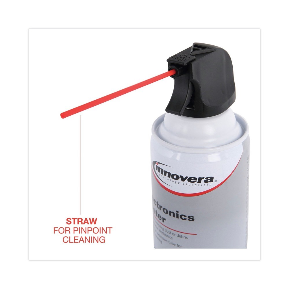 Innovera 10013-BNDL (3-PK) 10 oz Can Compressed Air Duster Cleaner New