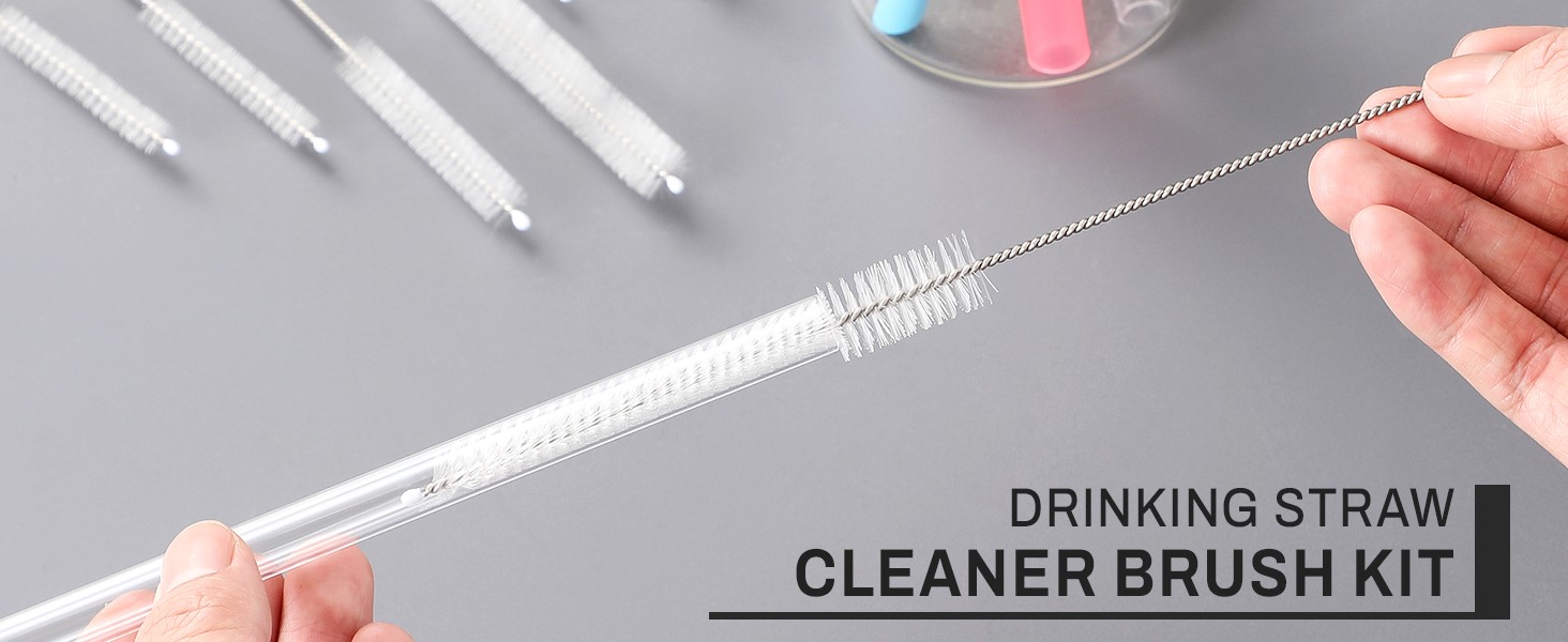 9-Piece St Cleaner Brush Kit – for Mug 40, 30, 20 oz, (3-Size)