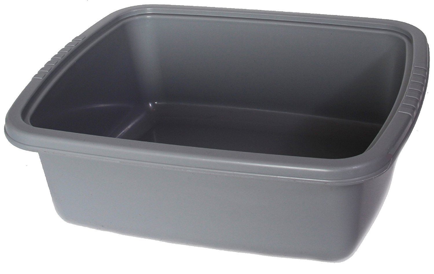 Plastic Dish Pan Basin 4.75 In. H X 11 In. W X 13 In. L Ba430 1 Gray