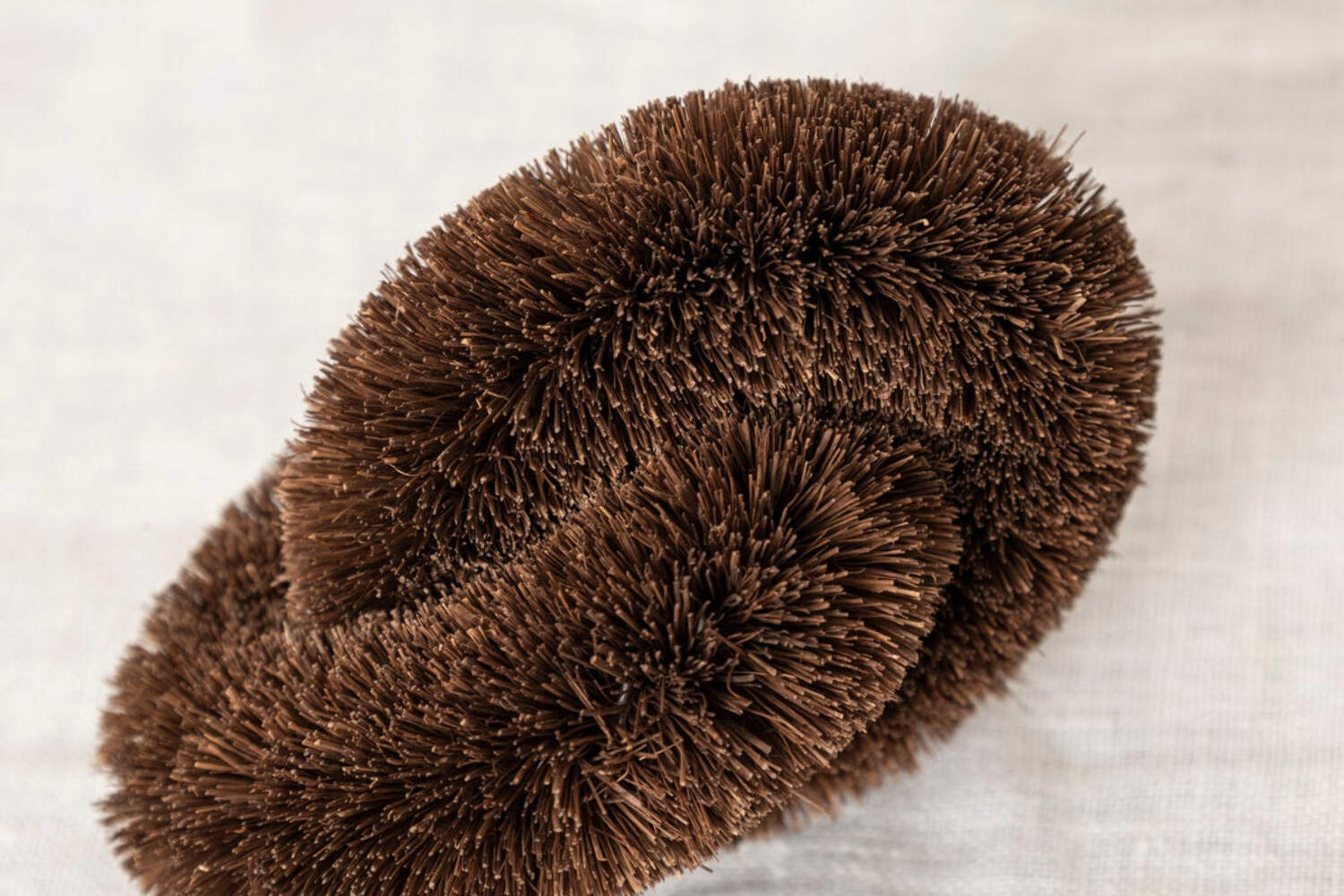 Japanese Scrub Brush Tawashi – Shuro Palm Linked Brush Kitchen Cleaning