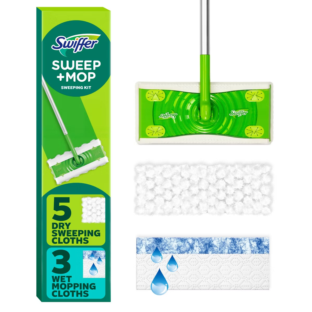 Swiffer Sweep & Mop Starter Kit – 9pc