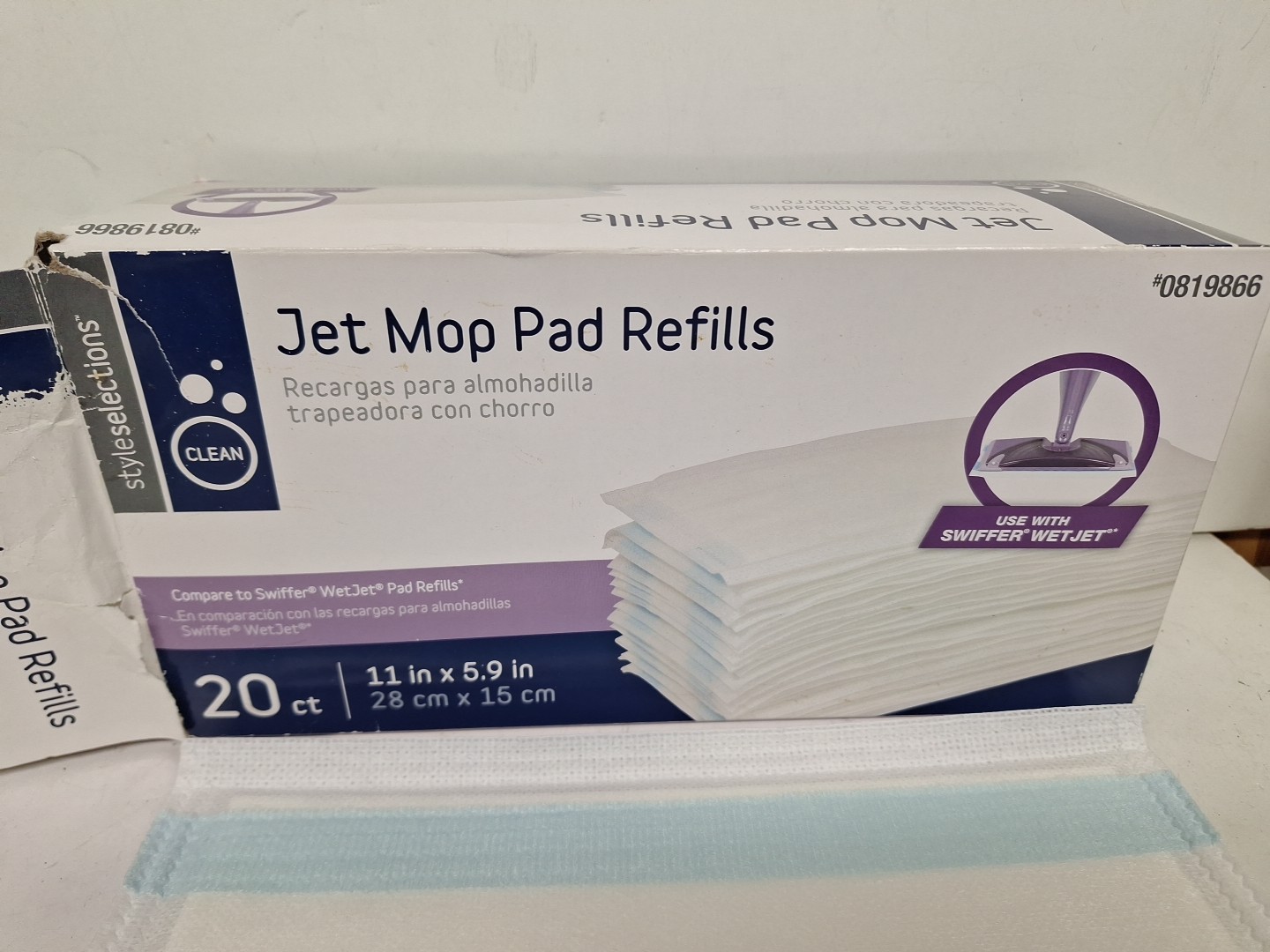 Generic Swiffer Wet Jet Extra Power Pad Refills 18 ct Moping Pads