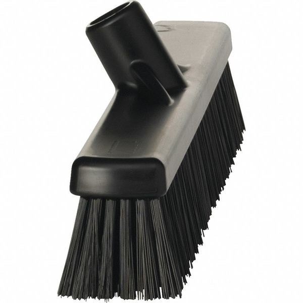 Vikan 31749 16 In Sweep Face Floor Broom, Soft/Stiff Combination, Synthetic,