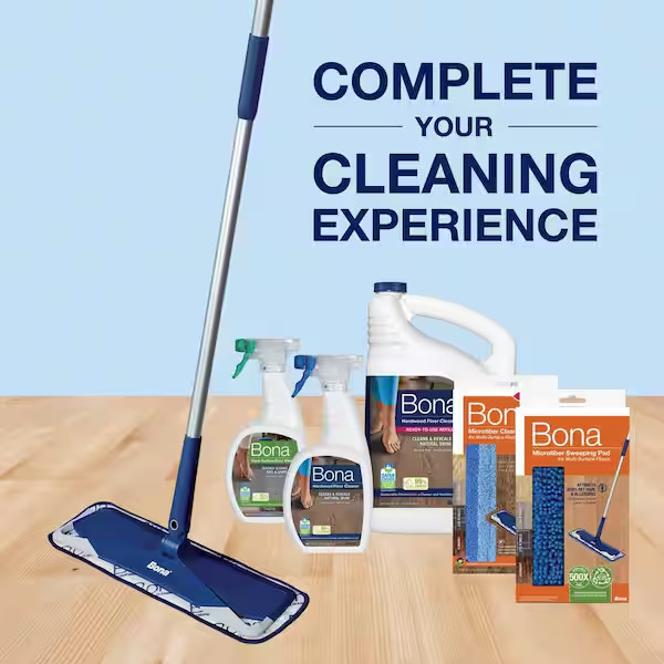 Bona Premium Microfiber Mop For Multi-Surface Floors With Telescoping Handle