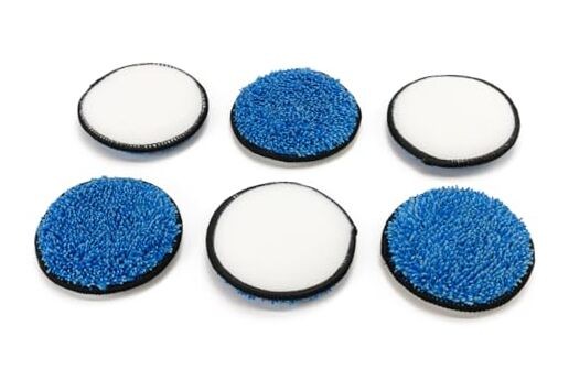 U.F.O. Upholstery/Fabric Orbital Microfiber Pads – Pack of 6 (3 inch) 3 in.