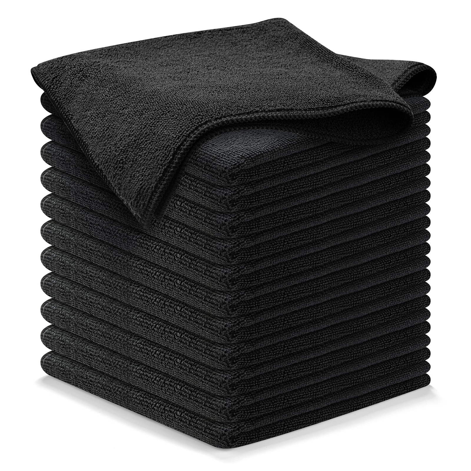 12 Pack Microfiber Cleaning Cloth 1200 Washes Ultra Absorbent Towels for Car