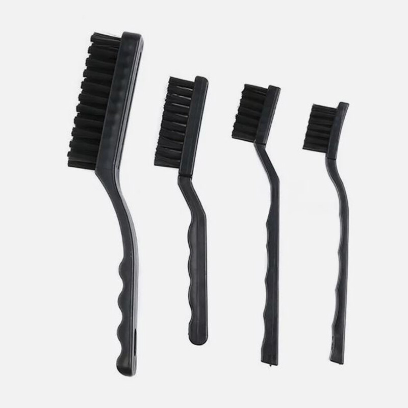 10 Kind Black Plastic Handle ESD Anti-Static Brush For PCB Repair Cleaning New
