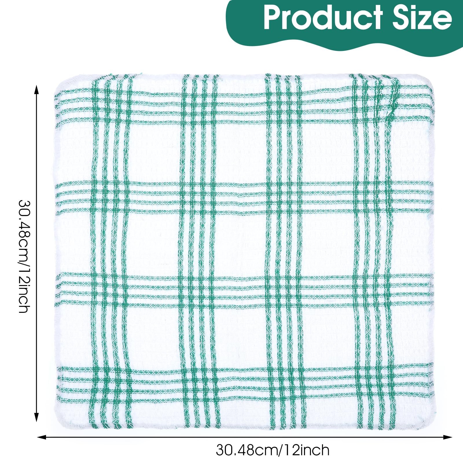 20 Pieces Kitchen Dish Cloths for Washing Cleaning Absorbent Dish Rags Drying…