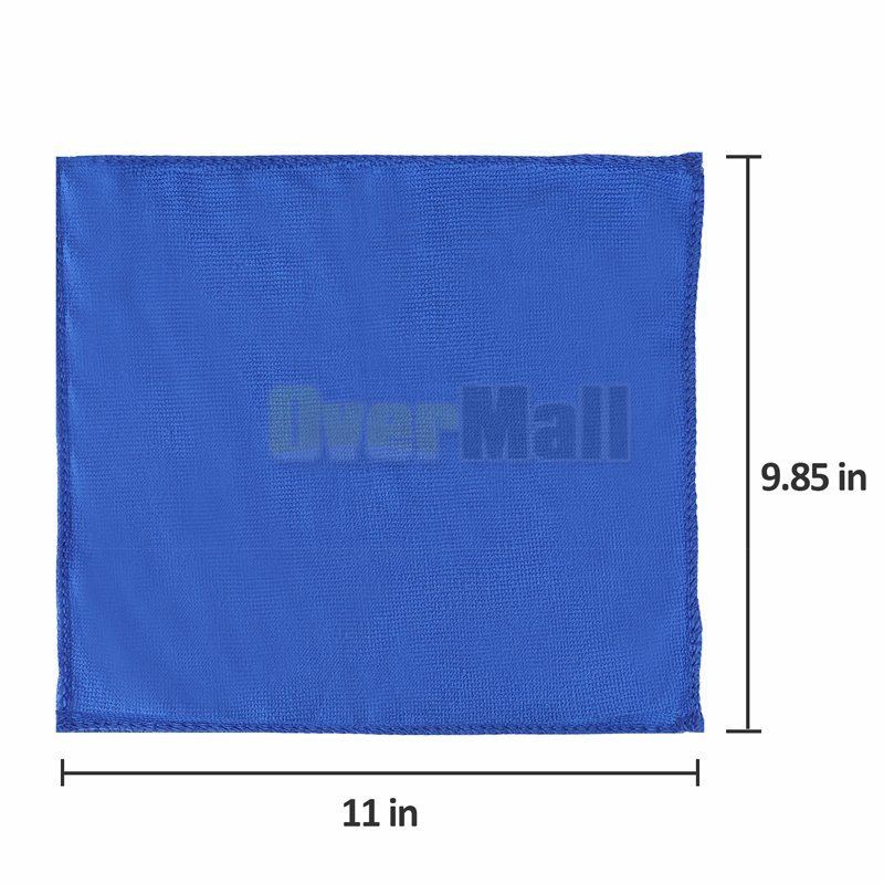 Bulk Lot of 5-100 Blue Shop Towels 11″ x 10″ Cleaning Rags Homes Cars Reusable