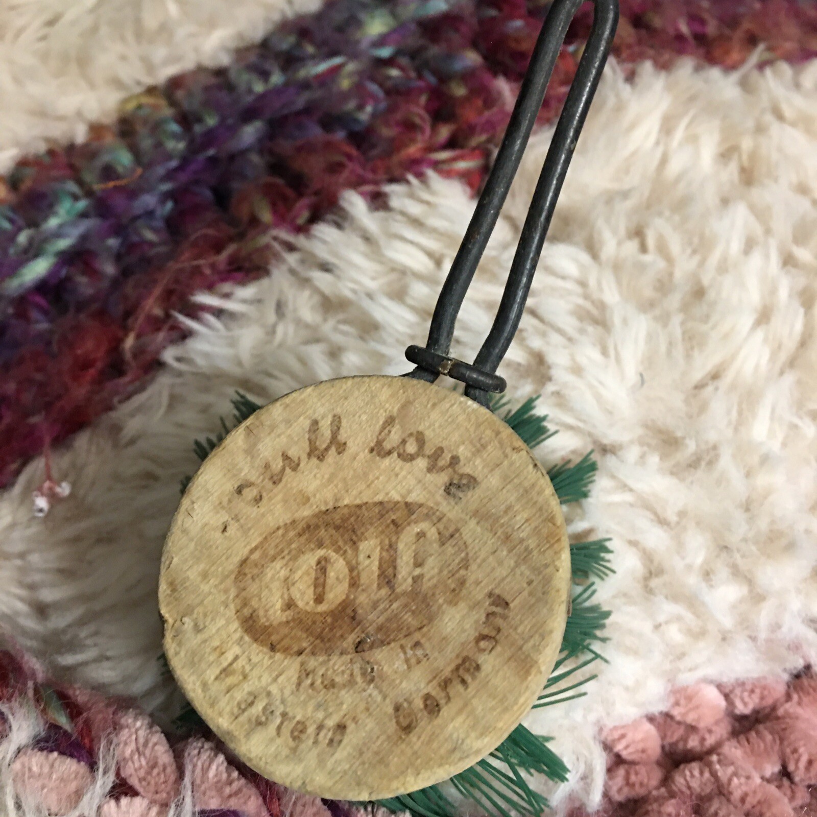 vintage brush made in Germany advertising cola?