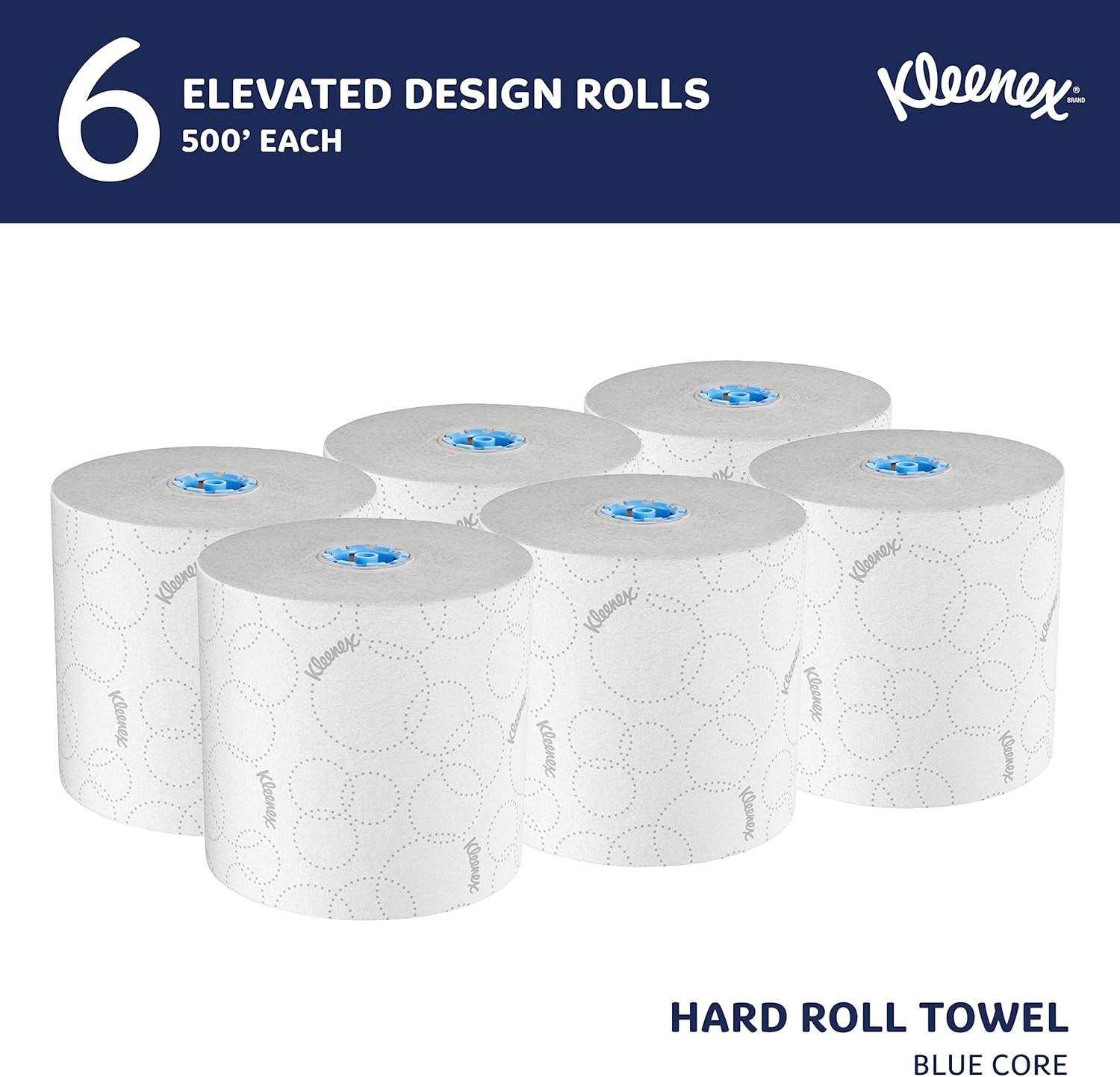 Professional Hard Roll Paper Towels, Bulk (54471), Hardwound, Elevated Design,