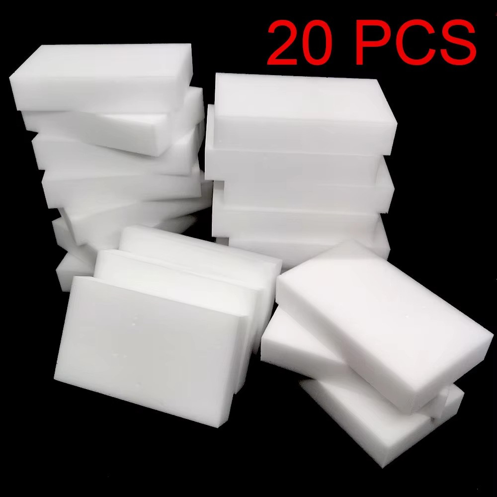 200Pcs Magic Sponge Eraser Melamine Washing Thick Remover Cleaning Foam Home US